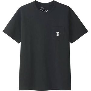 Uniqlo x peanuts x kaws snoopy pocket tee